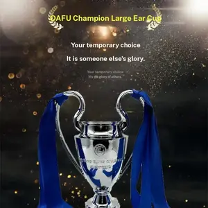 New Uefa Champions League Trophy Saint-Brieux Cup Football Resin Award, Festival Gift Birthday Present, Collectible Sports Memorabilia