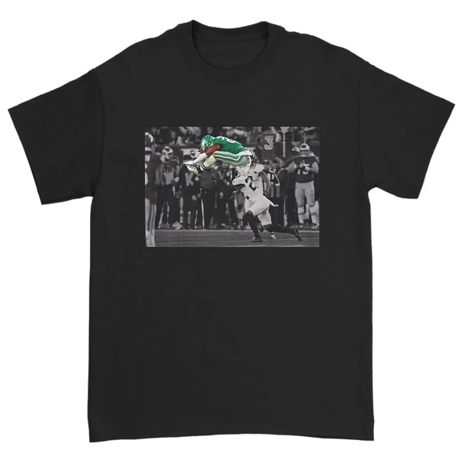 Saquon Barkley Football Touchdown Eagle Shirt, Fashion Cotton, Full Colors, Full Sizes, For Men, For Women