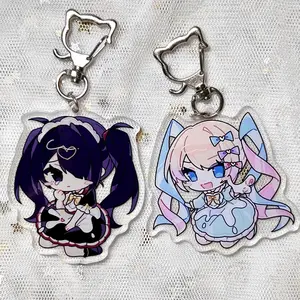 NEEDY GIRL OVERDOSE cake outfit acrylic keychains Ame Chan & Kangel