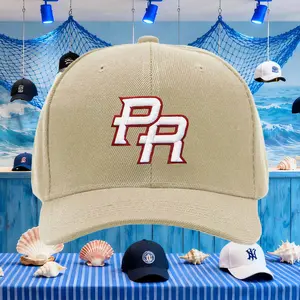 Puerto Rico Snap back Hat Flag 3D PR Flat Bill Rico Baseball Acrylic Cap adjustable trucker cap Retro Fun Truck Driver Baseball Hat Snapback Hats