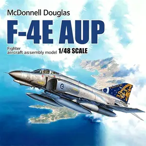Meng Ls-021 1/48 Mcdonnell Douglas F-4e Aup Phantom Ii Hellenic Air Force Kit, Military Model Building Set, Detailed Aircraft Replica
