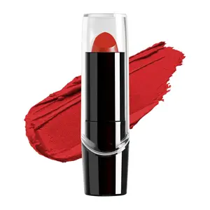 Silk Finish Lipstick, Hydrating Rich Buildable Cosmetic Lip Color, Vitamin A,E & Macadamia Oil Infused Moisturizer Lip Care Makeup, Cruelty-Free & Vegan - Cherry Frost