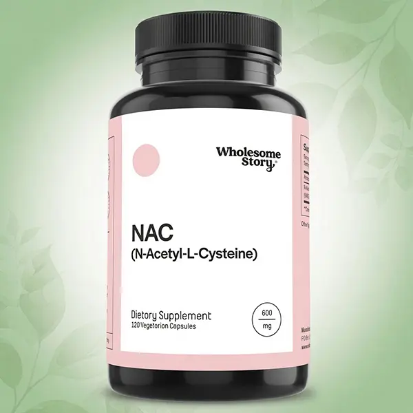 NAC Supplement N-Acetyl L-Cysteine 600mg - Supports Liver Lung & Fertility Health - 120 Capsules - 120 Serving Supply