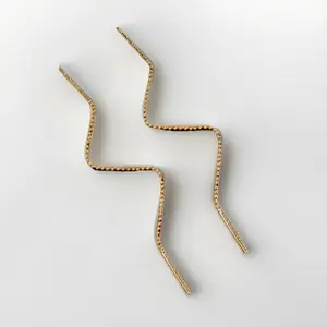 14k Gold Threader Earrings - Cool Ear Jewelry