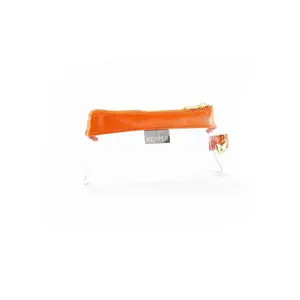 Persimmon CLEAR Bag - Vegan Leather Trim
