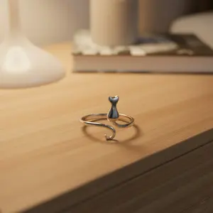 Wrap Around Cat Ring