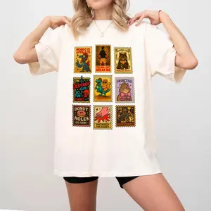 Dungeon Crawler Carl Vintage Stamp Shirt, Princess Donut and Mongo Sweatshirt, Goddamnit Donut Tee