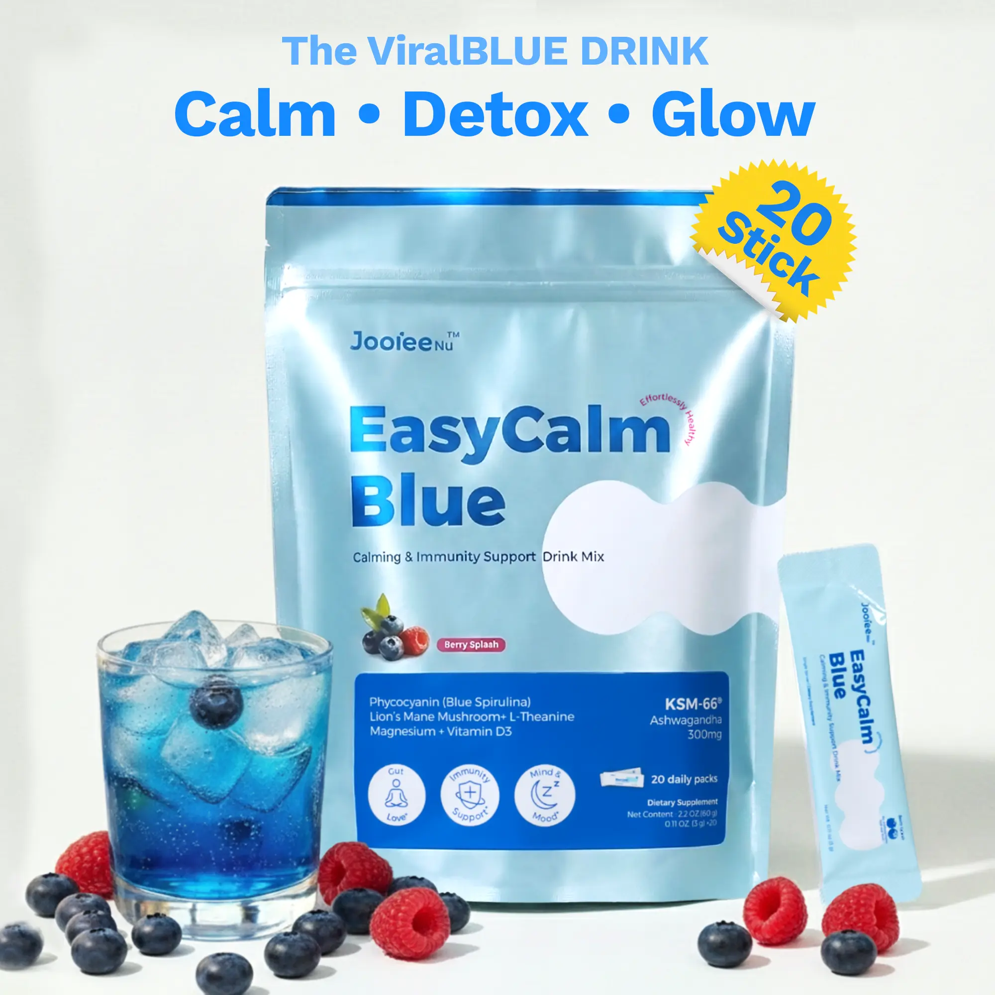 20 Servings Travel Packets