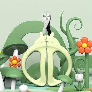 Professional Cat Nail Clipper, 1 Count Pet Nail Trimmer with Safety Guard, Pet Nail Care Tool, Dog & Cat Grooming Supplies