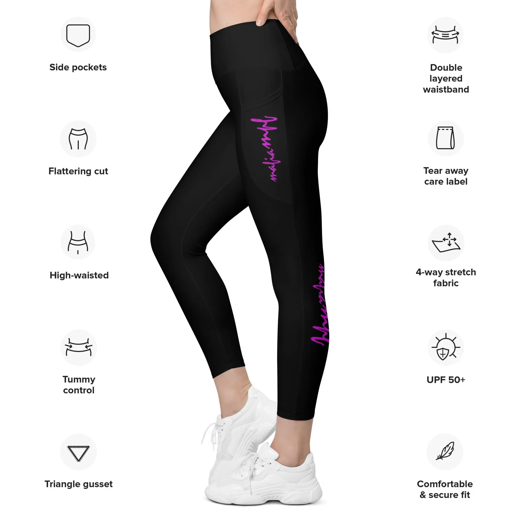 M.P.F Mafia New 2022 fall line / Leggings with pockets