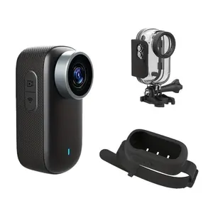 4K Mini Body Camera with 128GB Storage Card, HD Thumb Action Cam with Audio & Video Functions, Magnetic Wearable Camera, WiFi Connection