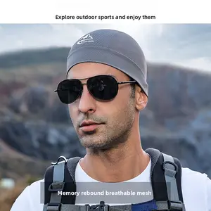 Cycling small hat spring and summer outdoor mountaineering running sunscreen sunshade ice silk lining quick-drying melon rind soft hat