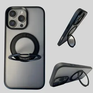 360 °     Free Rotating Stand – Enjoy that satisfying 'click-clack' sound with every turn! Skin-friendly texture for ultra-comfy grip,Boasts 2600 strong magnetic force for secure attachment to car mounts, Perfect shield for iPhone17/16/15/14/13 series