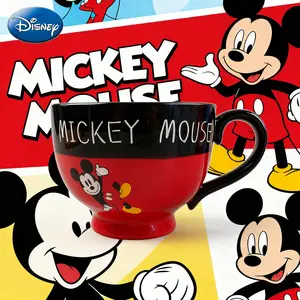 Mickey Officially Licensed Ceramic Coffee Mug Character Mugs Collectible Ceramics Pottery Novelty Tea Cup Office Desk Mug Kitchen Essentials 1Pc Disney