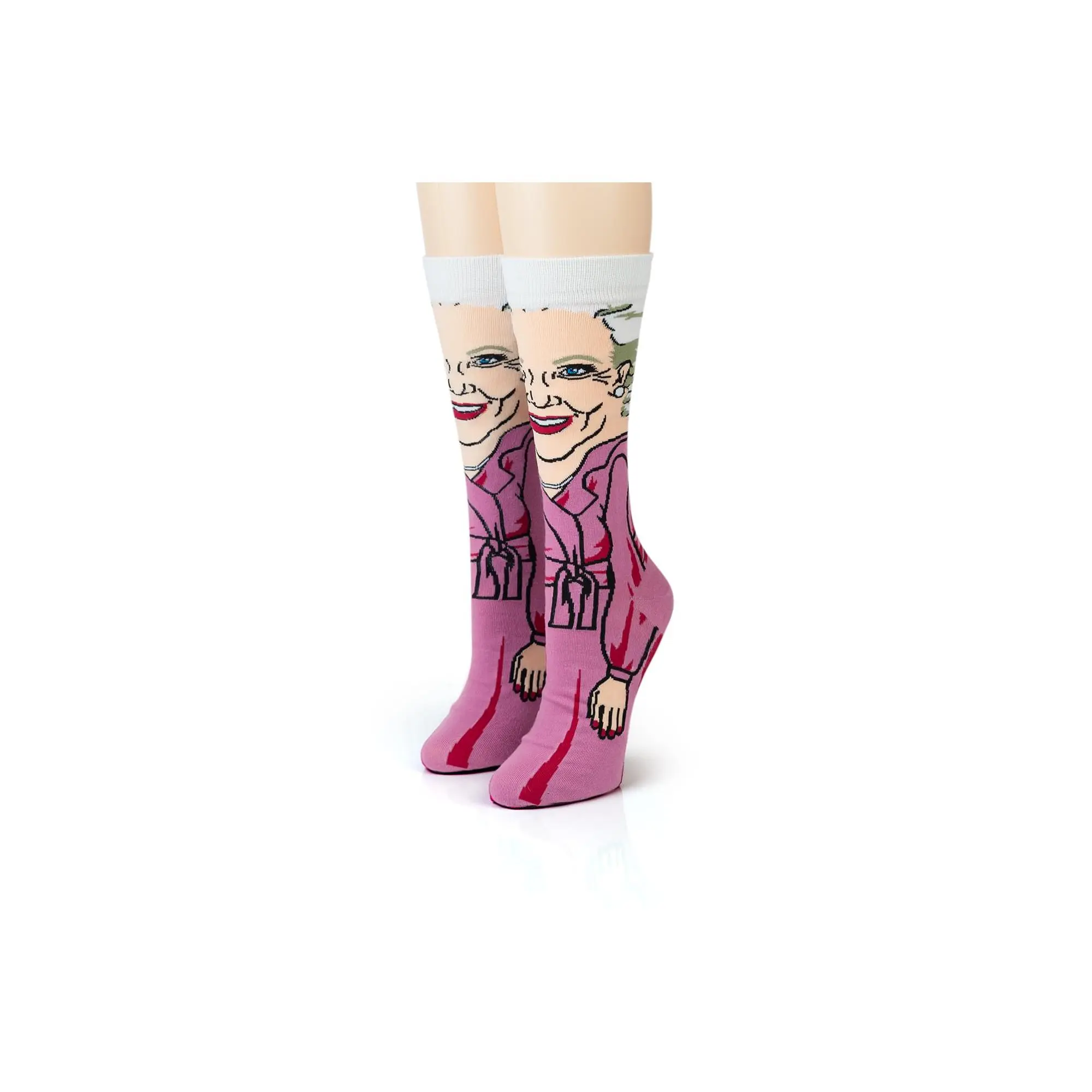 The Golden Girls Rose Funny Graphic Socks | Single Pair Of Adult Crew Socks