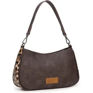 Western Shoulder Bag for Women Small Purse Aztec Hobo Bag HandBag with Detachable Strap