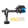 ROCKBROS Bicycle Work Stand - Durable Iron Wall/Bench Mount, Quick-Release Mechanism, Non-Slip Silicone Grips, 4-Screw Easy Mounting, 44 lbs Capacity, 30mm-75mm Tube Support, for Mountain Bikes Home Maintenance, Bicycle Accessories