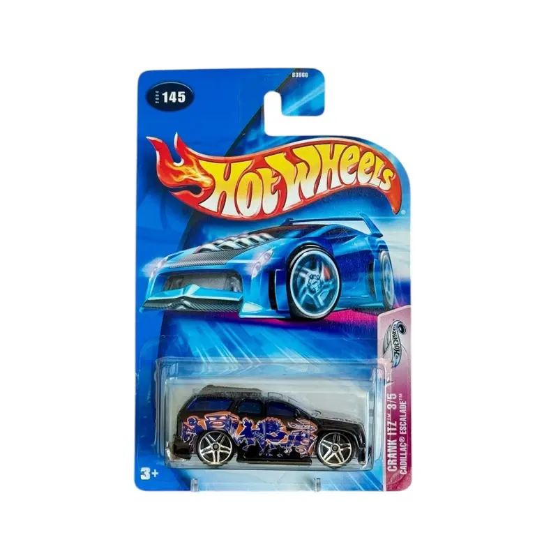 Hot Wheels Cadillac Escalade Crank Itz 145, 1:64 Scale Diecast Collectible, 3/5 Series Model Car, Model Cars