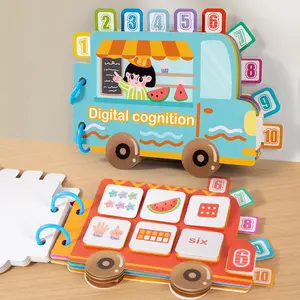1PC Busy Book Preschool Learning Activities, CVC Busy Book, Learning Educational Toys, Sensory Travel toys, Develops Fine Motor Skills, Christmas Birthday Gifts for Boys and Girls
