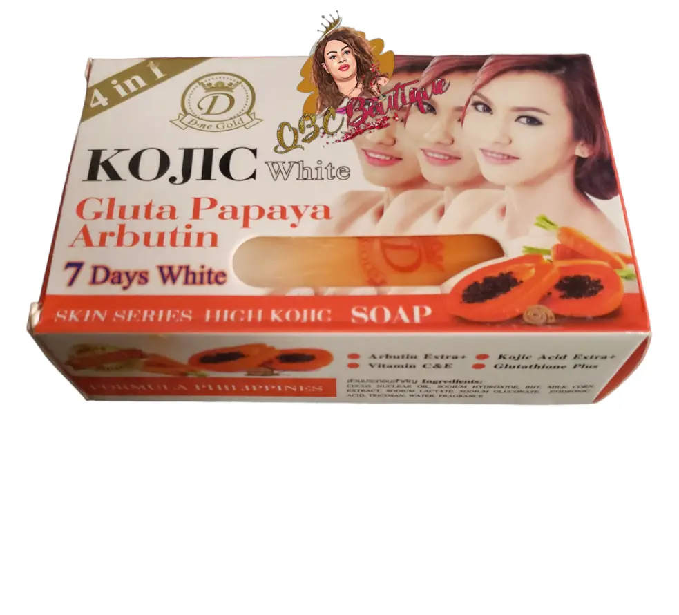 Kogic White Gluta Papaya Abutin 7 Days Soap