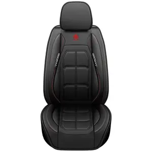Leather Car Seat Cover, Front Row Only, Fits Sedans and Suvs, All-Season Protection, Universal Design, Durable and Stylish Interior Accessory, Car Seat Protectors
