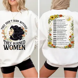 They Didn't Burn Witches Feminist Shirt 2026 Feminist Witch Shirt Women Right Shirt Women Empowerment Tshirt Feminist Gift Pro Choice Shirt