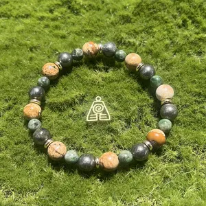Avatar the Last Airbender Earth Kingdom Earthbender Inspired Crystal Bracelet