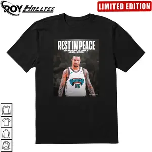 "REST IN PEACE" In Memoriam Brandon Clarke 1996-2026 Shirt – Eternal Respect Tribute Graphic Tee | Commemorative Legacy Memorial Apparel & Premium Unisex Cotton Honor Shirt for Fans and Loved Ones
