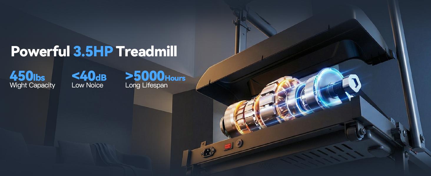 【Spring Glow Up】ANCHEER Treadmill for Kids and Adults with Adjustable Height & Desk Workstation, 450LBS Capacity, Easy Assembly Treadmill with 15% Incline and LED Display, 3.5HP Slient Motor Treadmill with Desktop for Home Office Whole Family Workout 【Spring Glow Up】ANCHEER Treadmill for Kids and Adults with Adjustable Height & Desk Workstation, 450LBS Capacity, Easy Assembly Treadmill with 15% Incline and LED Display, 3.5HP Slient Motor Treadmill with Desktop for Home Office Whole Family Workout