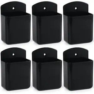 A Set of 6/4 Pcs Remote Control Holder Wall Mount,TV Remote Holder,Self Adhesive Controller Holder,Wall Pen Holder Storage Accessories for Home Office School,Christmas Party Gifts,Hand Tools Kits