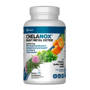 Bionox Chelanox Heavy Metal Detox Dietary Supplement for Healthy Heart, Brain, Liver and Detoxification Support