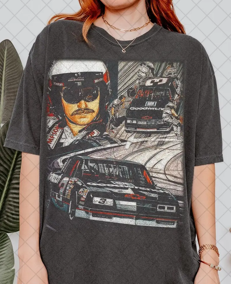 Limited Comfort Colors Dale Earnhardt Nascar Racing Vintage T-Shirt, Dale Earnhardt Nascar Racing Shirt, Gift For Women & Men Unisex T-Shirt