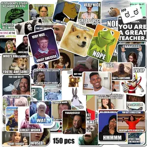 Meme Stickers/Meme Reward Stickers for Teachers 150pcs No Repetition