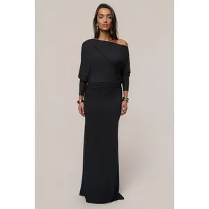 Black Eternal Obsession Maxi Dress