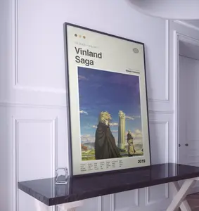 Vinland Saga Poster | Vinland Saga Print | Anime Poster | Minimalist Poster | Vintage Retro Print 63