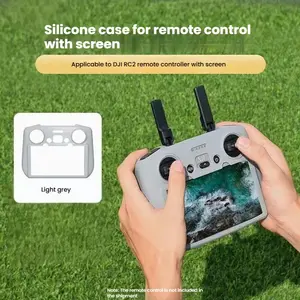 Dji Rc2/RC Screen Control Silicone Protective Case, Essential Accessory for Air3s/master 3/mini4 Pro/fly More, Durable & Lightweight Design；Silicone Protective Case for DJI Mini 4 Pro / Air 3 Remote Control, Compatible with DJI RC/RC 2, Shockproof Cover