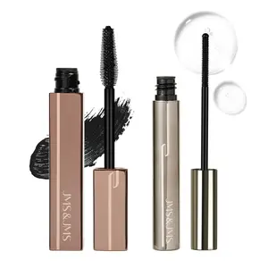 Eye Makeup Set,Mascara and Remover kit 0.3oz,Strong Waterproof & Longwear Curl 24h Black Mascara,Powerful Removal & Deep Cleansing Remover,Gentle and Safe Formula Suitable for Sensitive Eyes