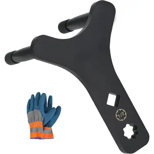 Lower Control Arm Prying Tool, Suspension Specialty Arm Lever Bushing Tool, Lower Ball Joint Pry, Control Arm Tool Suspension Arm Lever Compatible with 1/2" Drive Extension Breaker Bar