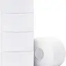 Athletic Sports Tape, 5-Pack White Tear-by-Hand Tape - Very Strong, No Sticky Residue for Wrist, Ankle Support in Gymnastics, Boxing
