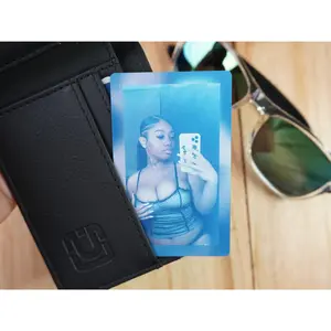 Custom Boudoir Metal Wallet Card,  Custom Picture Metal Card, Wallet Card, Husband Gifts, Gift For Him, Personalized Photo Card.