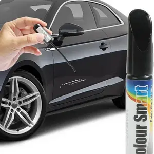 Car Scratch Remover Touch Up Paint Pen with Built-in Brush, All Cars Versatile Pen Auto Paint Restorer, 0.4 oz Portable Liquid Coating for Metal and Plastic Surfaces, Vehicles Motorcycles and SUVs