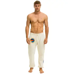 AVIATOR NATION ASPEN SWEATPANTS - VINTAGE WHITE