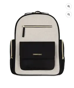 Bananafish Studio Linen Diaper Backpack, Baby/Toddler