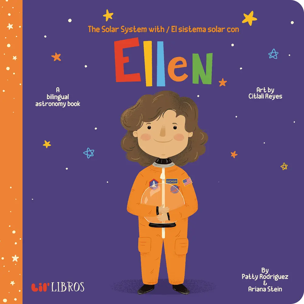 USED Book - The Solar System with / El Sistema Solar Con Ellen: A Bilingual Astronomy Book by Rodriguez, Patty (Board book) - english