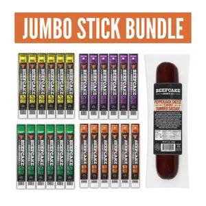 Jumbo Stick Bundle (24 Sticks + Summer Sausage)