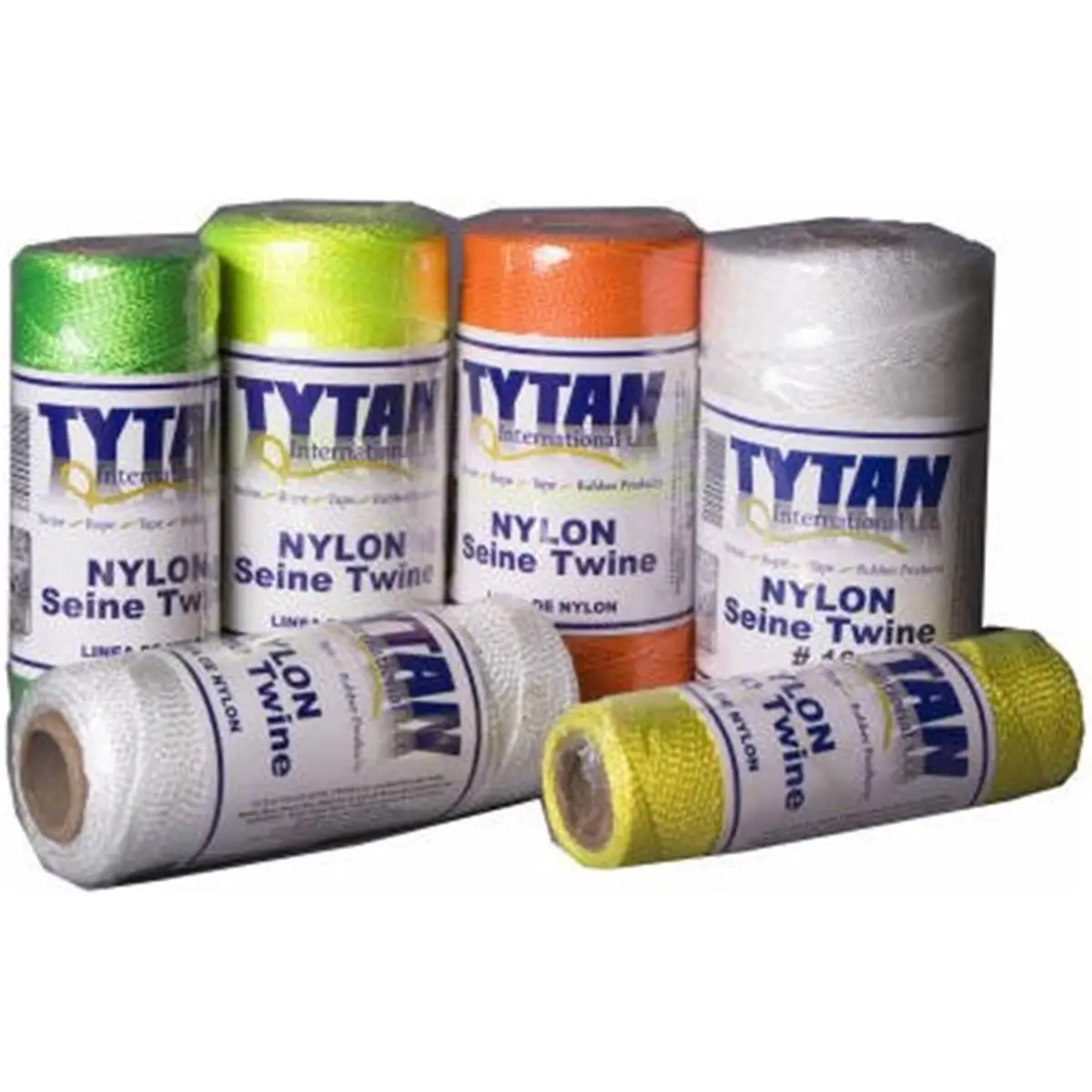 212 MAIN Durable Heavy-Duty Nylon Fiber Twisted Seine Twine White Rope with Twisted Braids, 1 lbs, 18 in x 1000 ft, for Contractors & Chalk Lines (Office Stationery Binder Accessory)
