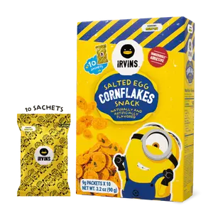 IRVINS X MINIONS Salted Egg Cornflakes Snack (3.2oz)