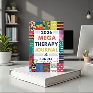 2026 Comprehensive Mental Health Treatment Notebook Set, Anxiety Relief, Trauma Healing, Emotion Tracking Journal, Wellness Planner