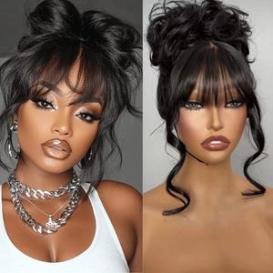 Layer Cut Body Wave With Bang 360 Invisi Strap Lace Frontal Wig Glueless Salon Hairstyles,summerhairstyles