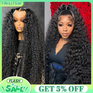 32 34Inch 13x6 13x4 Lace Front Human Hair Wigs Pre Plucked For Women Deep Wave Human Hair Lace Frontal Wigs 180 Density Transparent Lace Wig Real Human Hair #TikTokShopFallDealsForYou #TikTokShopHolidayHaul